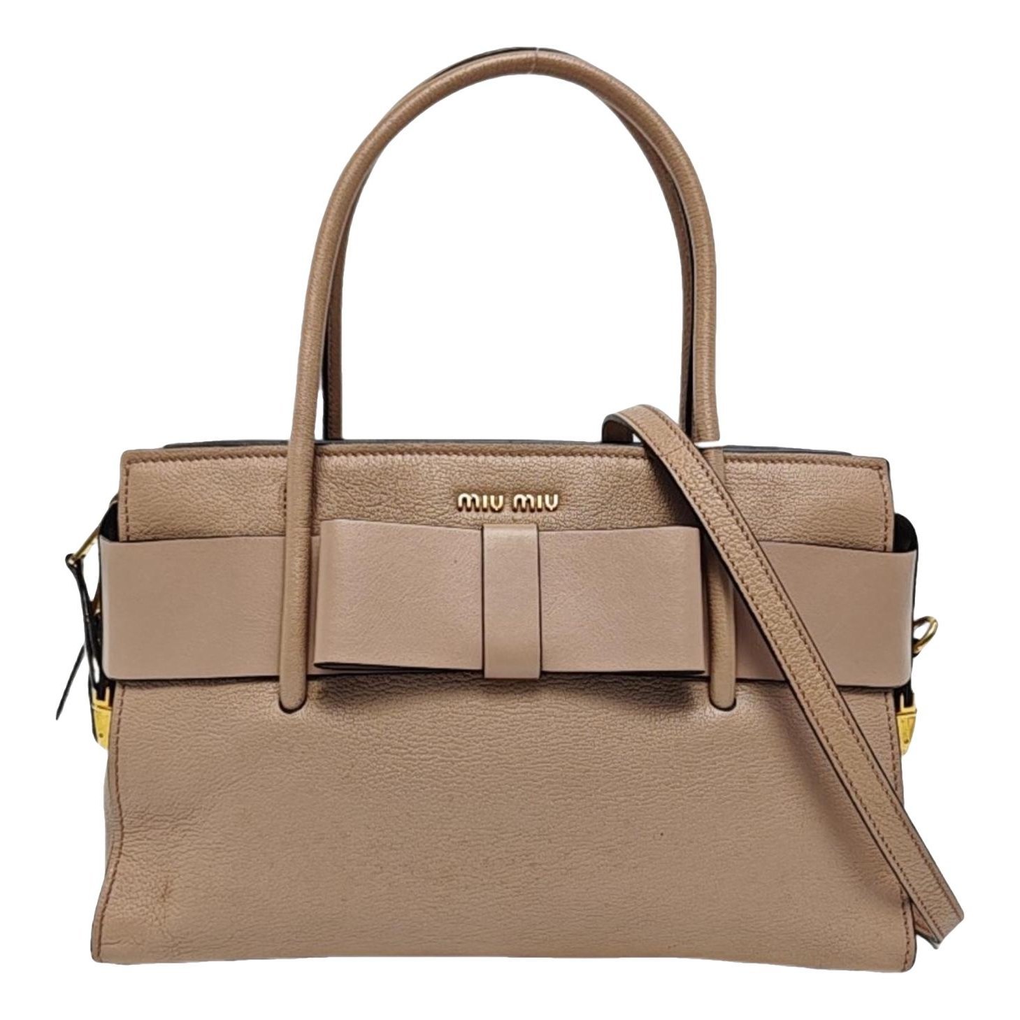 Leather handbag