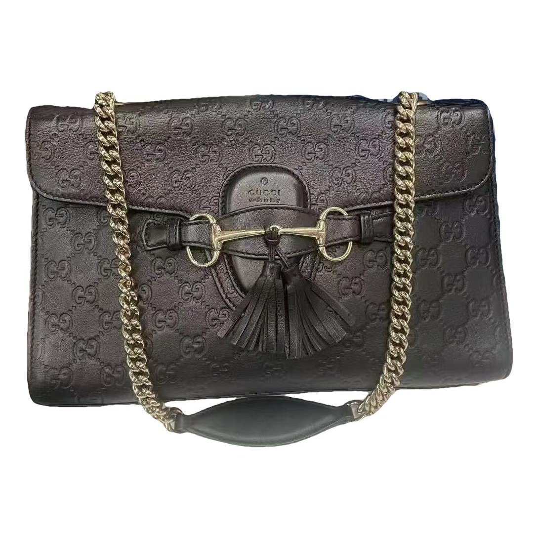 Emily leather handbag