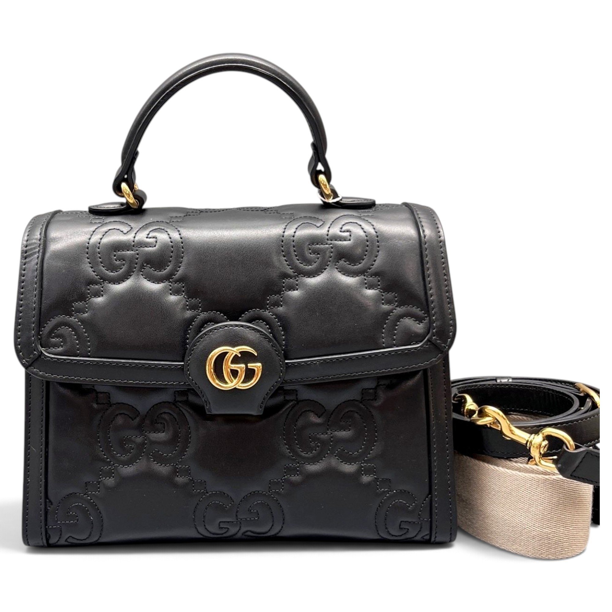 Leather handbag
