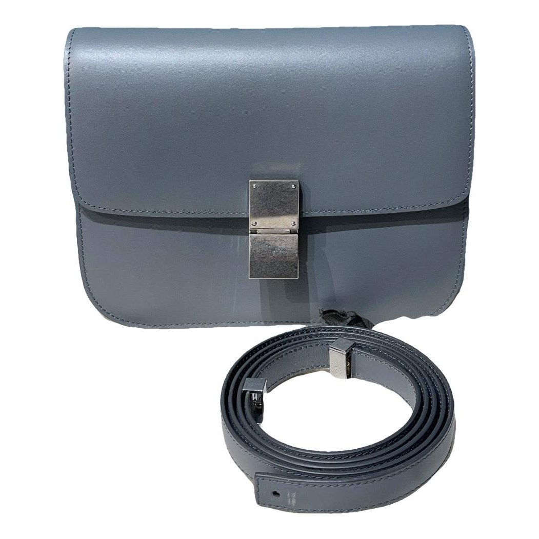 Classic leather crossbody bag