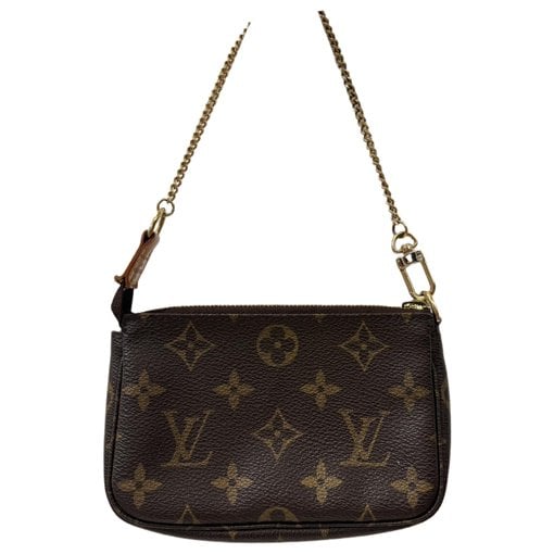 Pochette Accessoire leather handbag