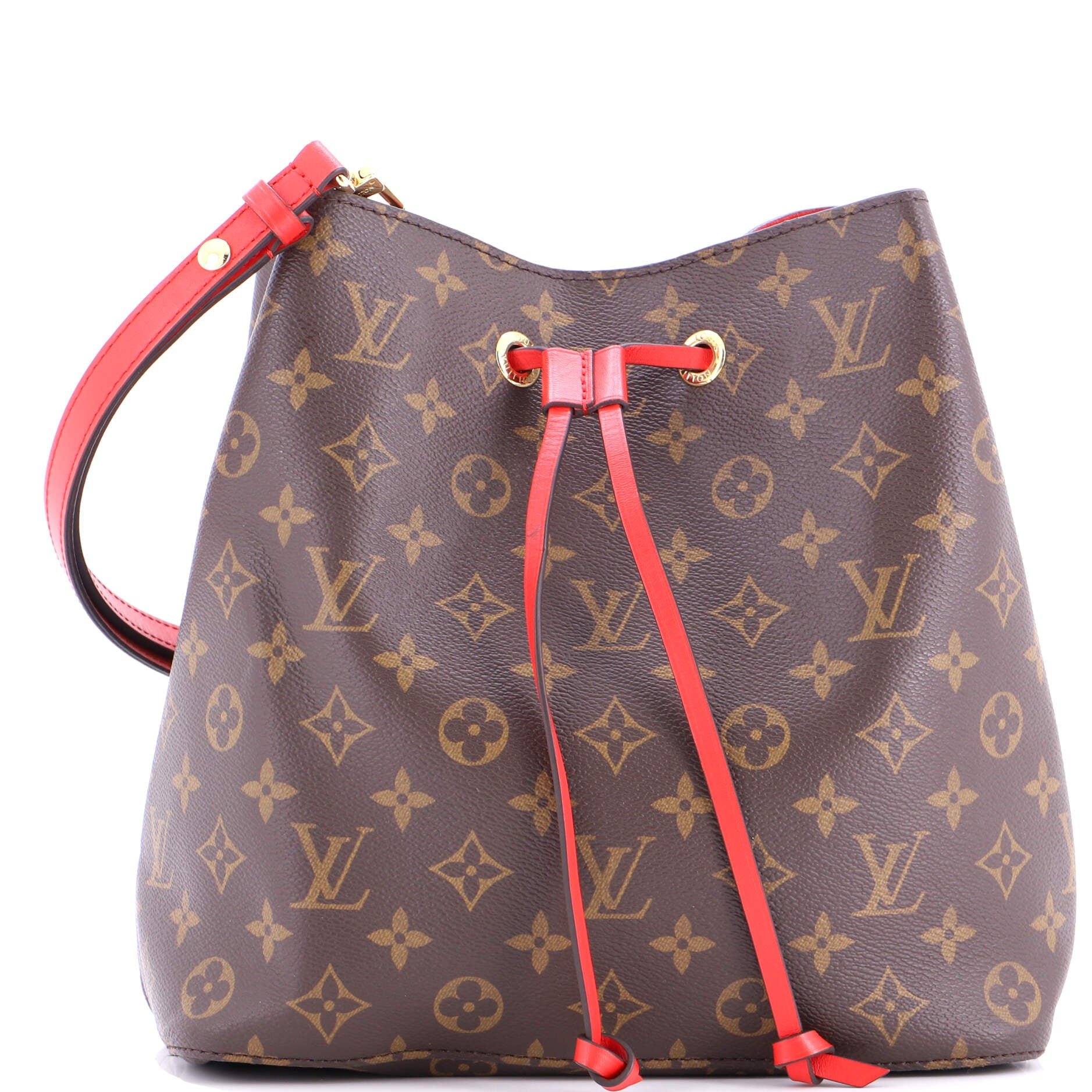 Louis Vuitton NeoNoe Handbag Monogram Canvas with Leather MM