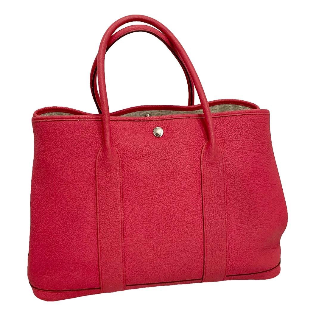 Garden Party leather handbag