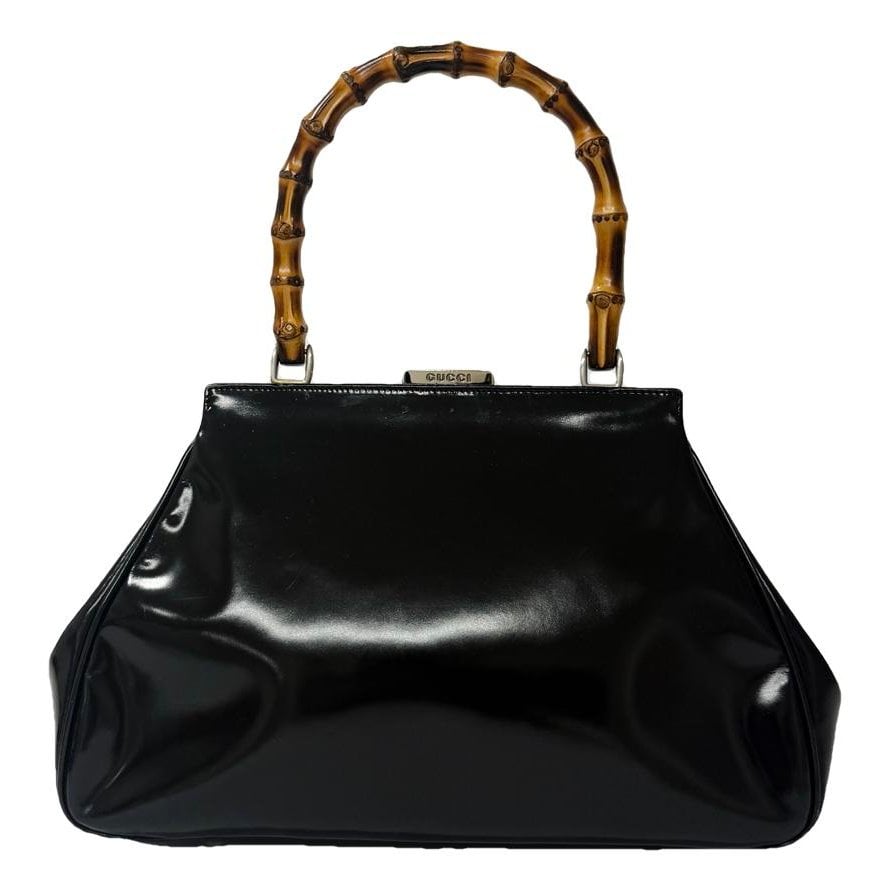 Vintage Bamboo leather handbag