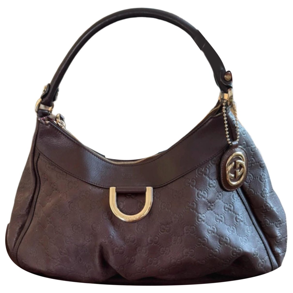 D-Ring leather handbag