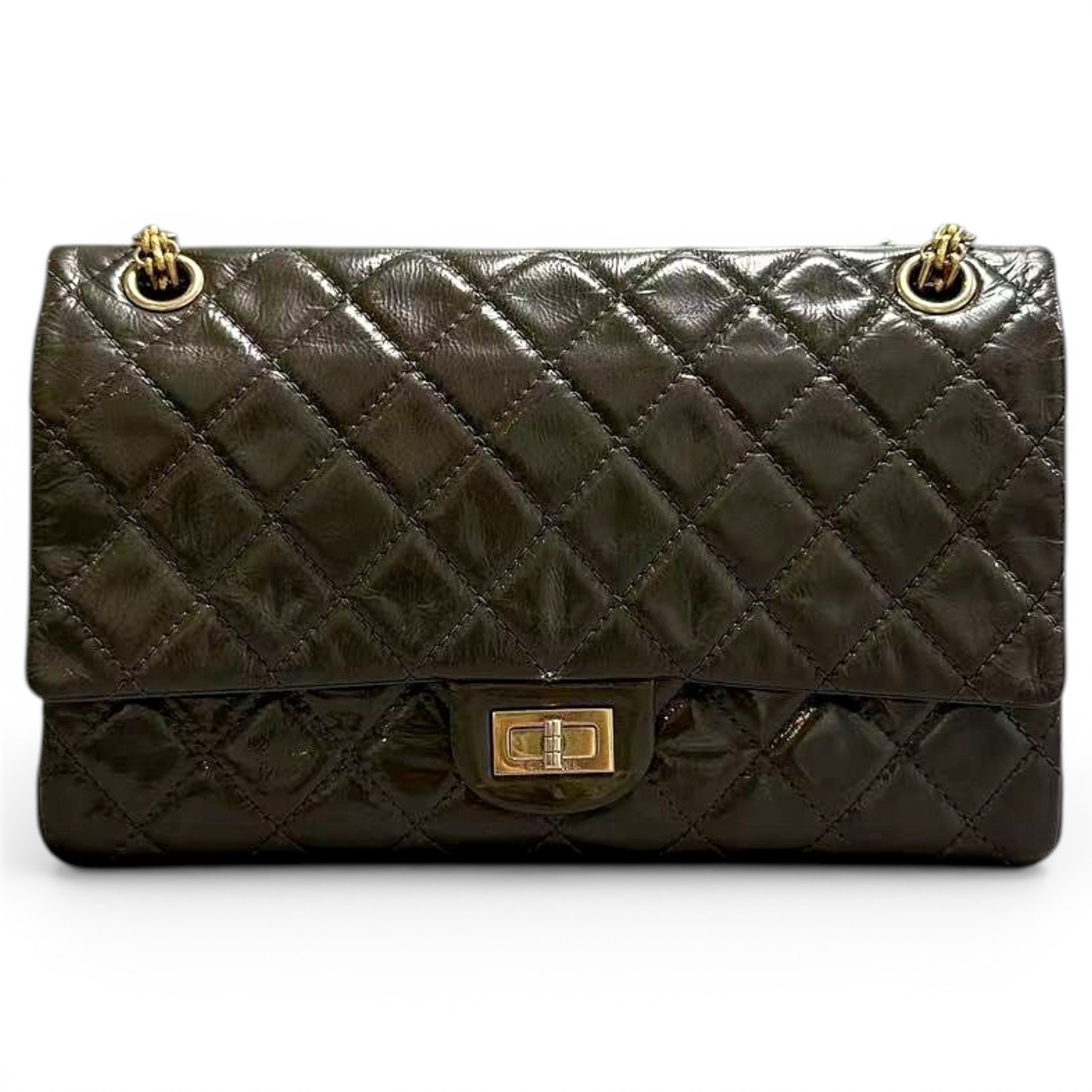 2.55 patent leather crossbody bag