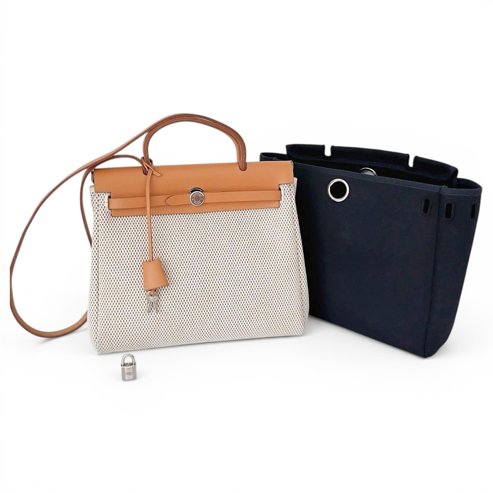 Herbag leather handbag