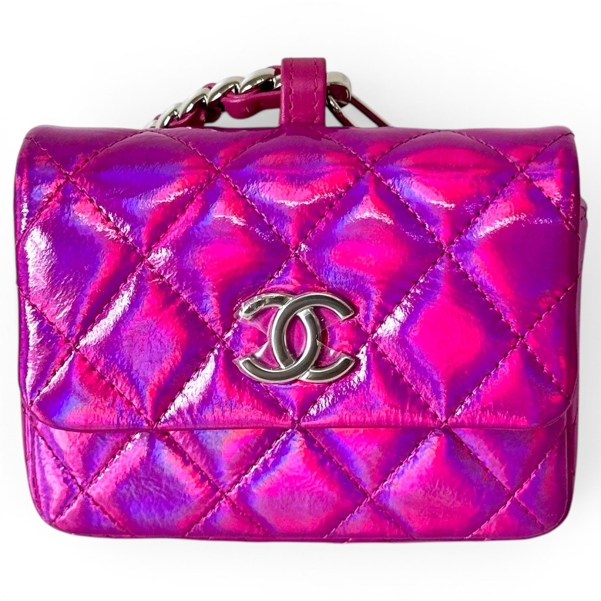 Patent leather bag
