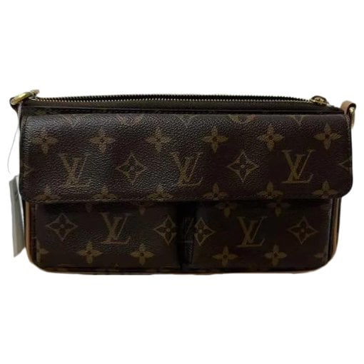 Leather crossbody bag