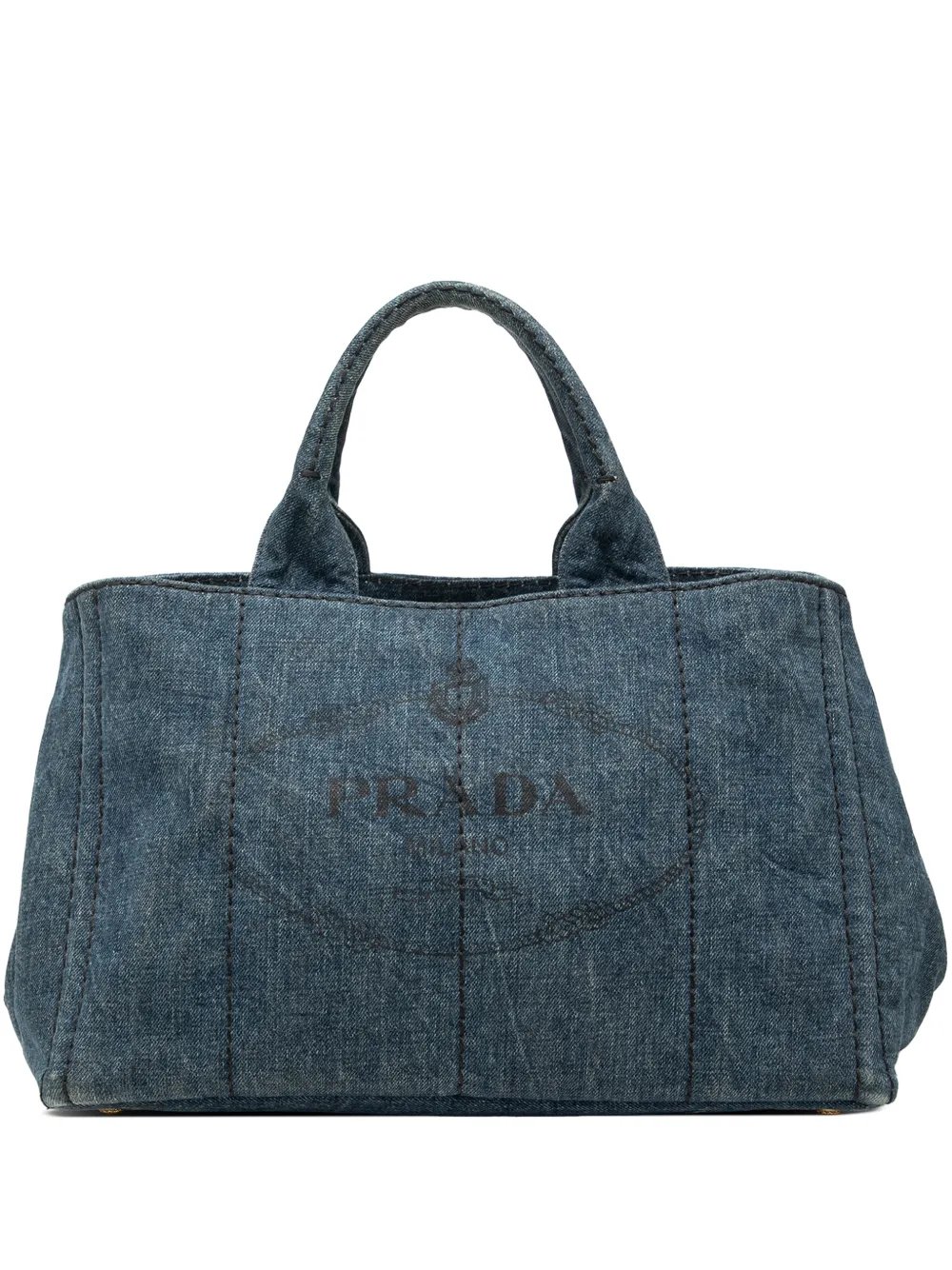 2013-2026 Large Denim Canapa Logo satchel