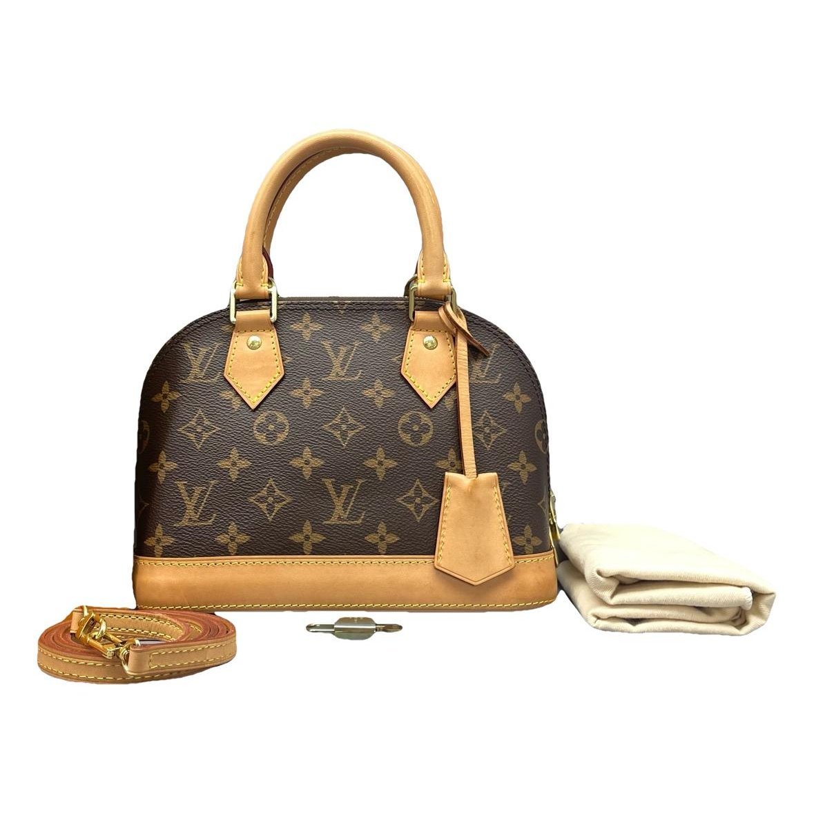Alma BB leather handbag