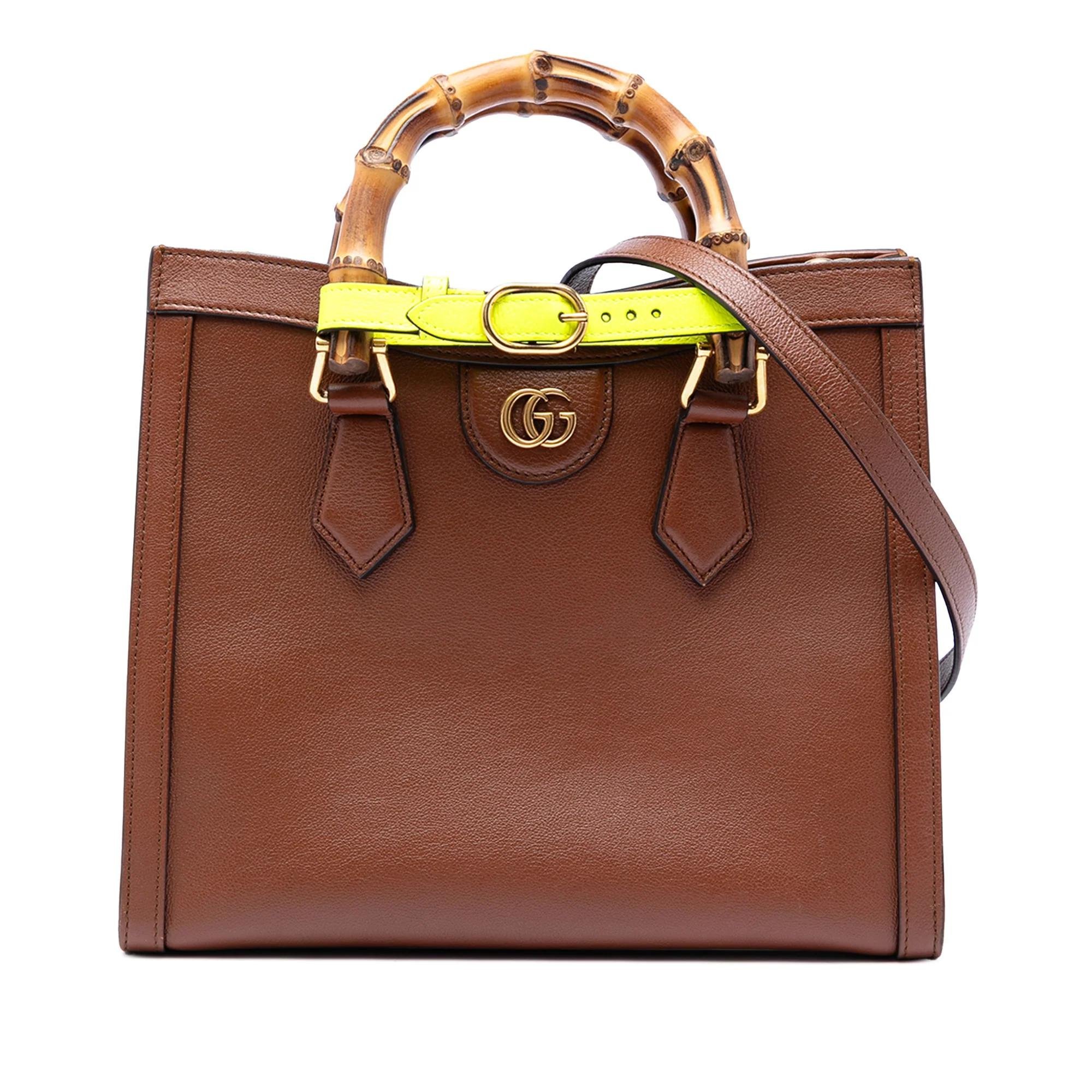 Bamboo leather satchel