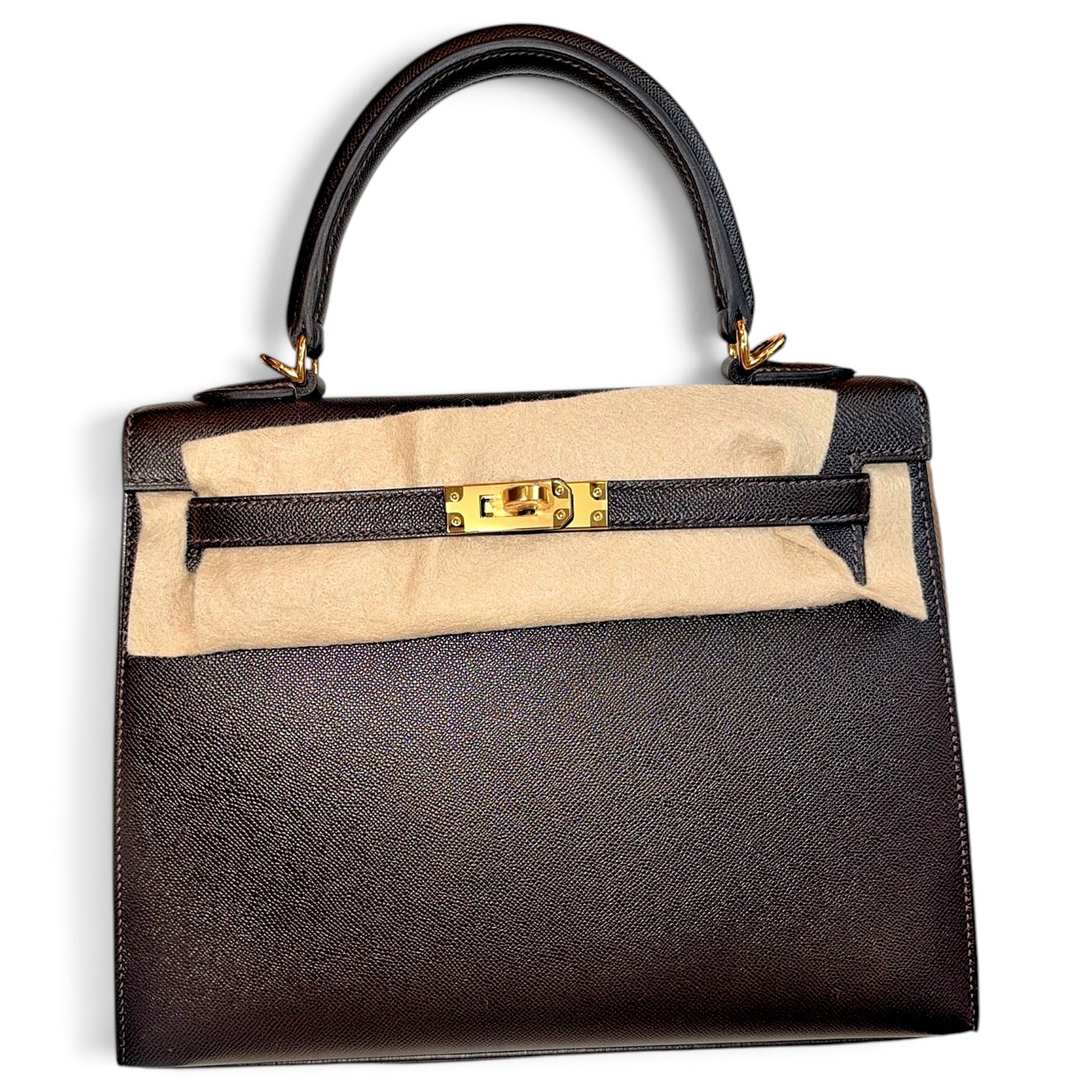 Kelly 25 leather bag