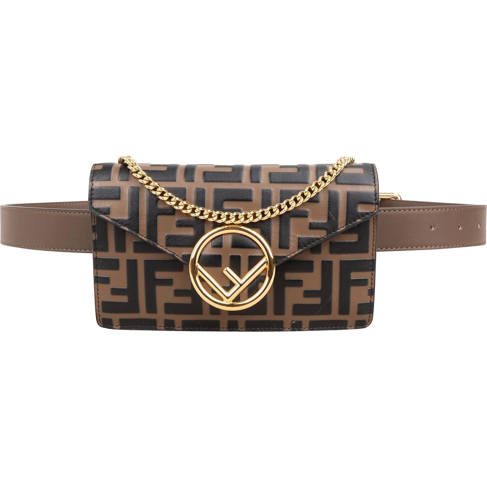 FF leather mini bag