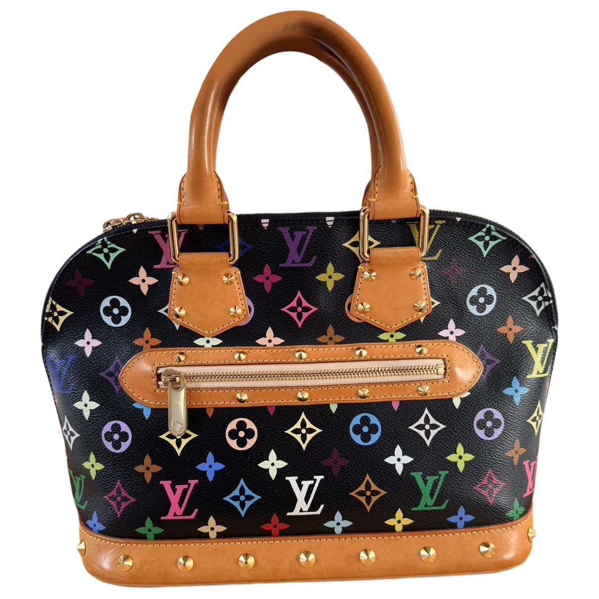 Alma leather handbag