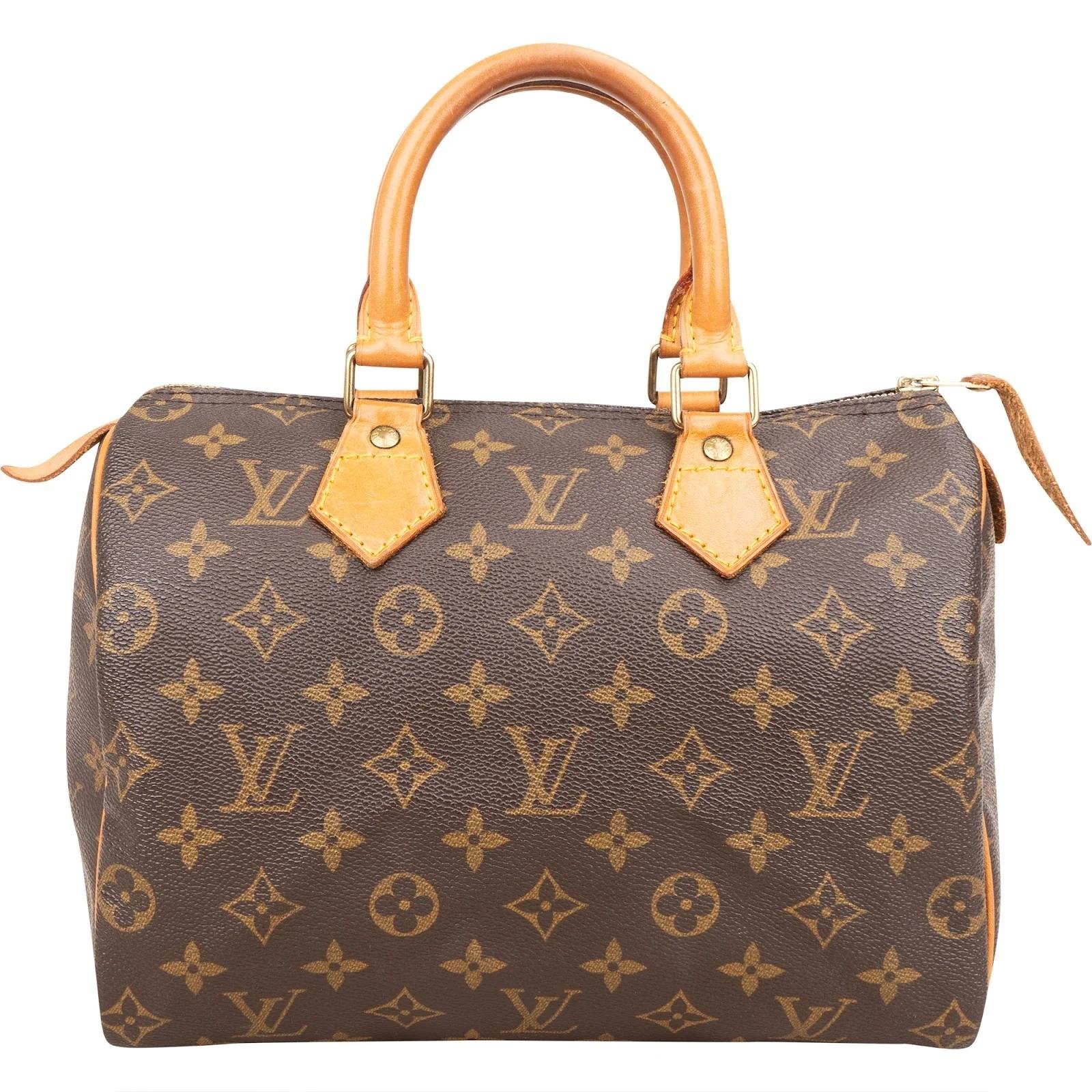 Speedy leather handbag