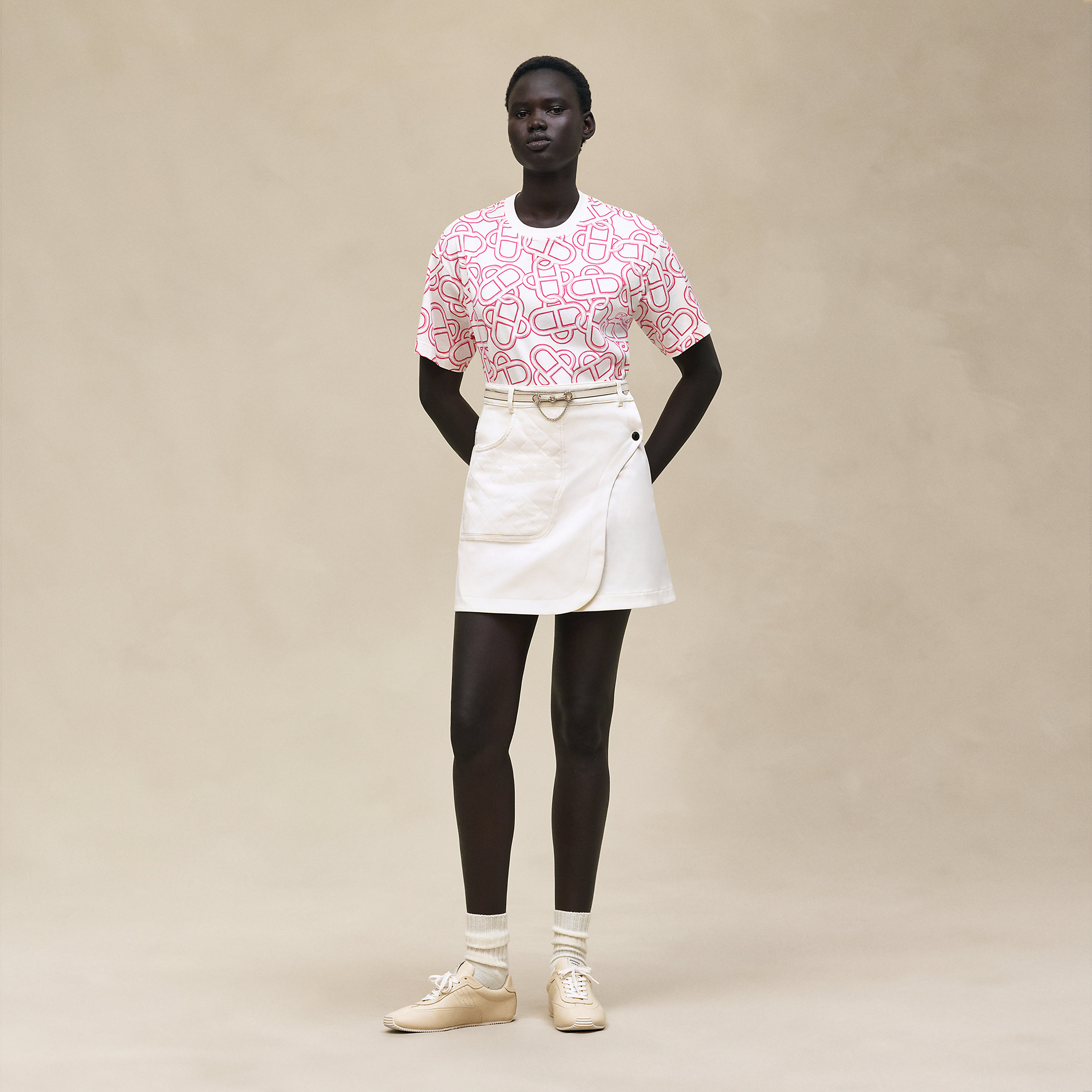 "Maillon Equestre" maxi t-shirt
