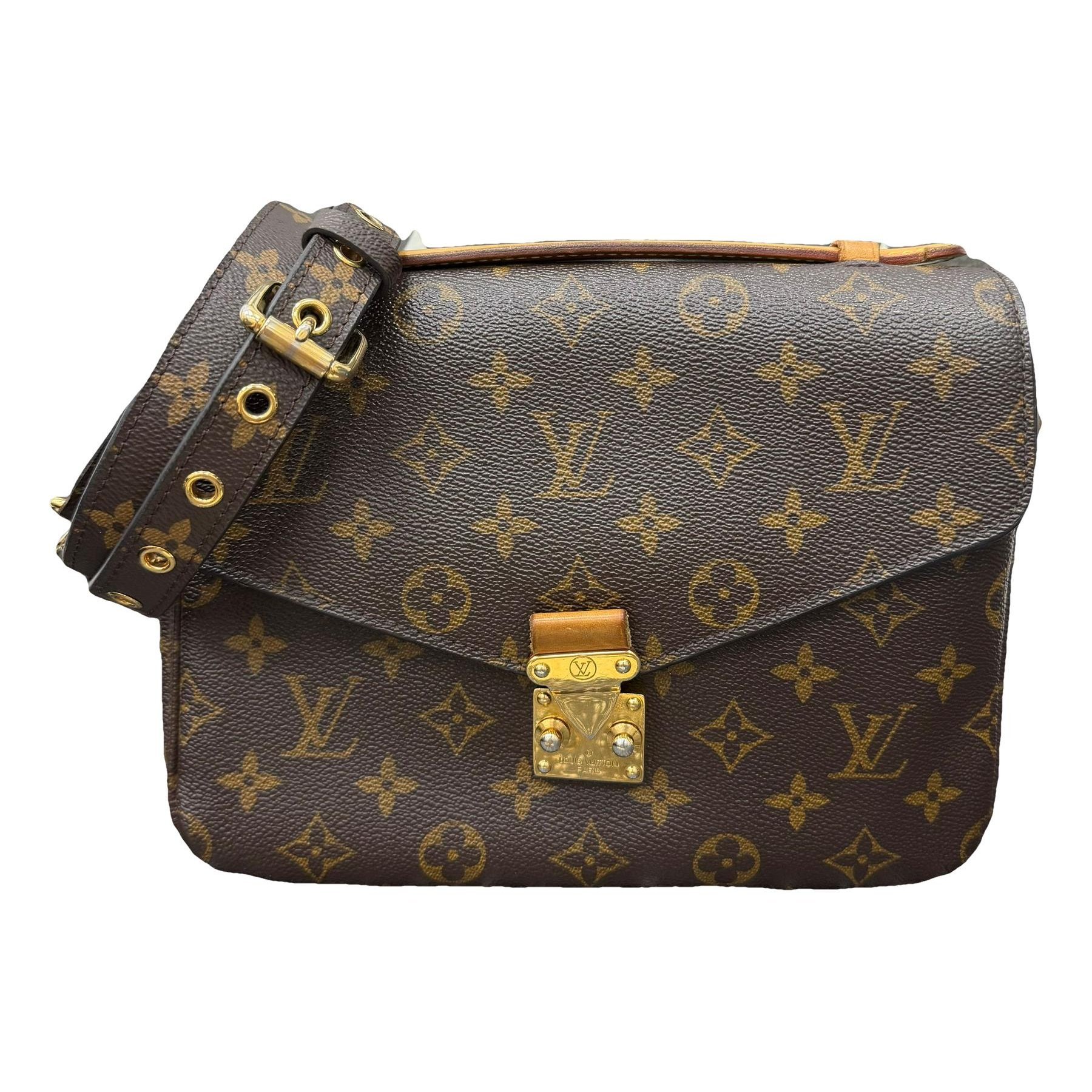 Metis leather handbag