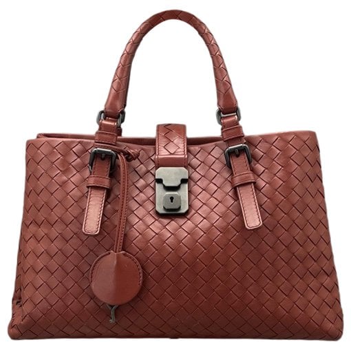 Bottega Veneta Roma leather handbag