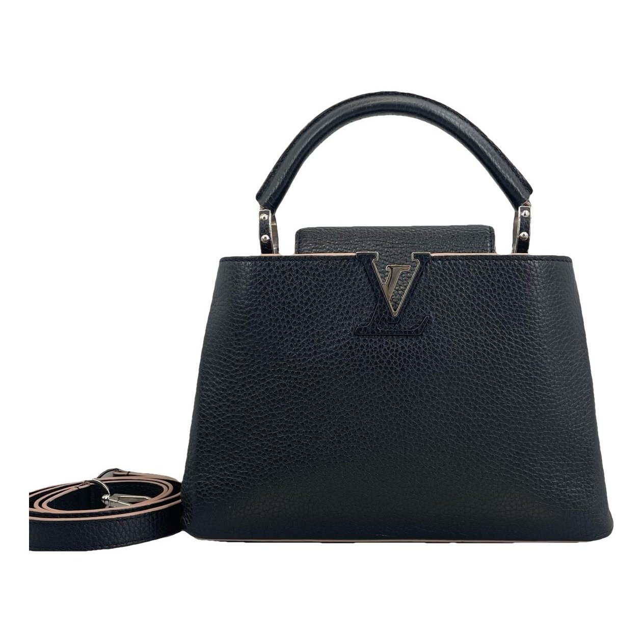 Capucines leather handbag