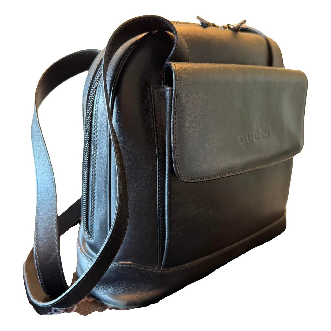 Leather handbag