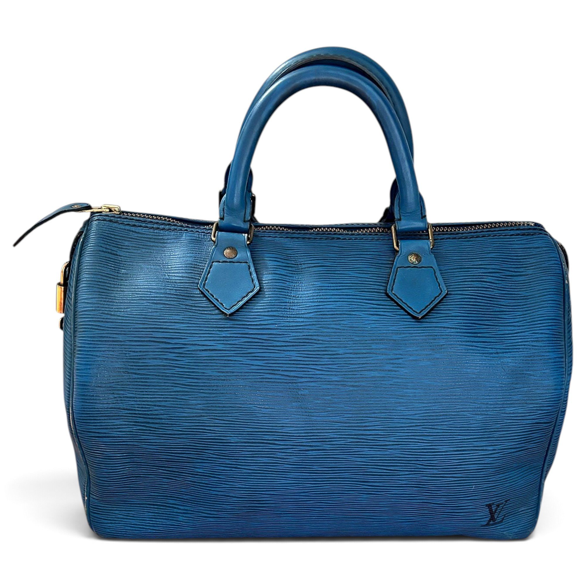 Speedy leather handbag