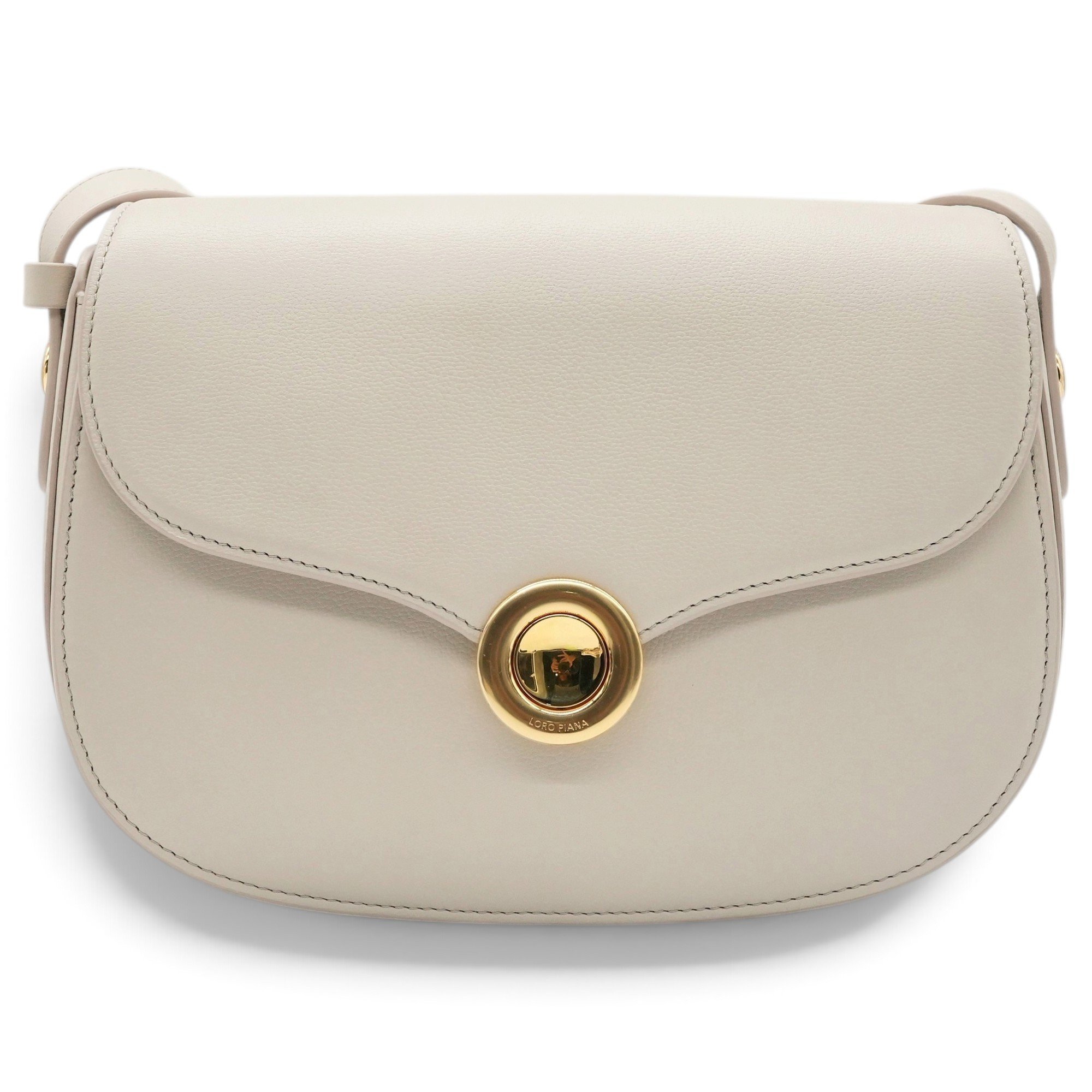 Loro Piana Ghiera leather handbag