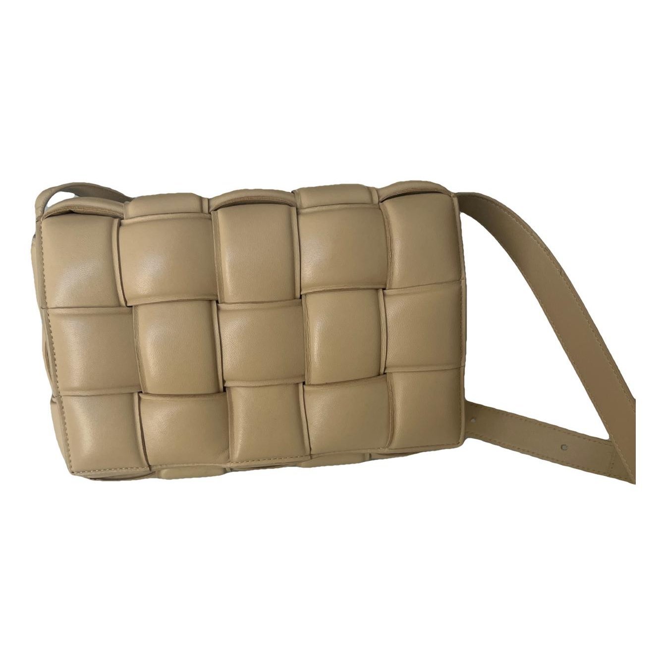 Cassette leather crossbody bag