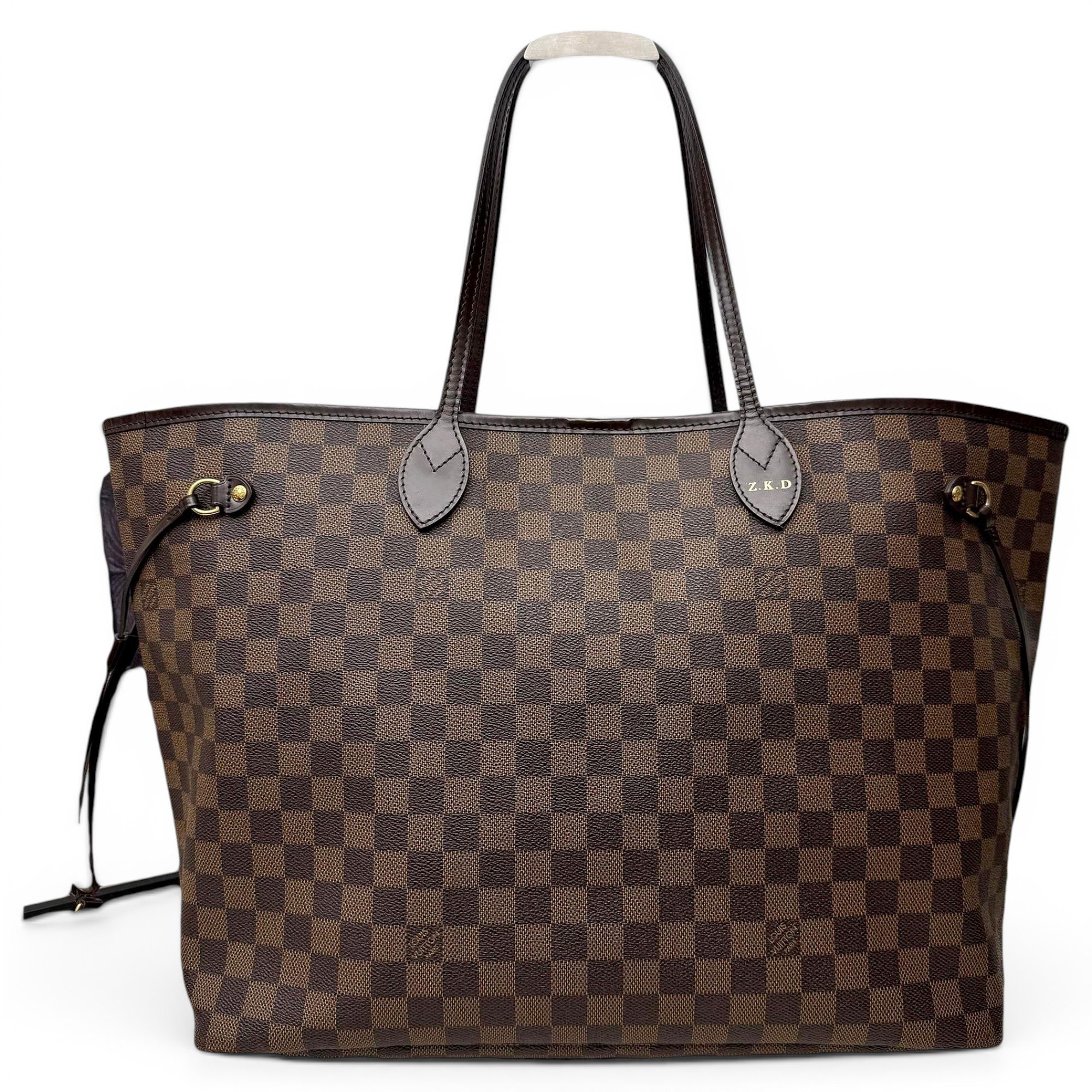 Neverfull leather handbag