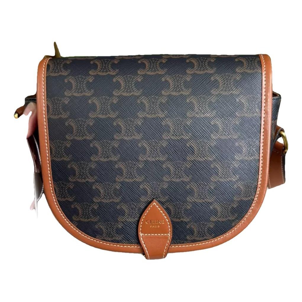 Triomphe leather handbag