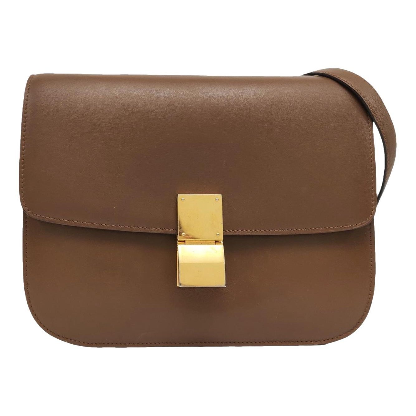 Classic leather handbag
