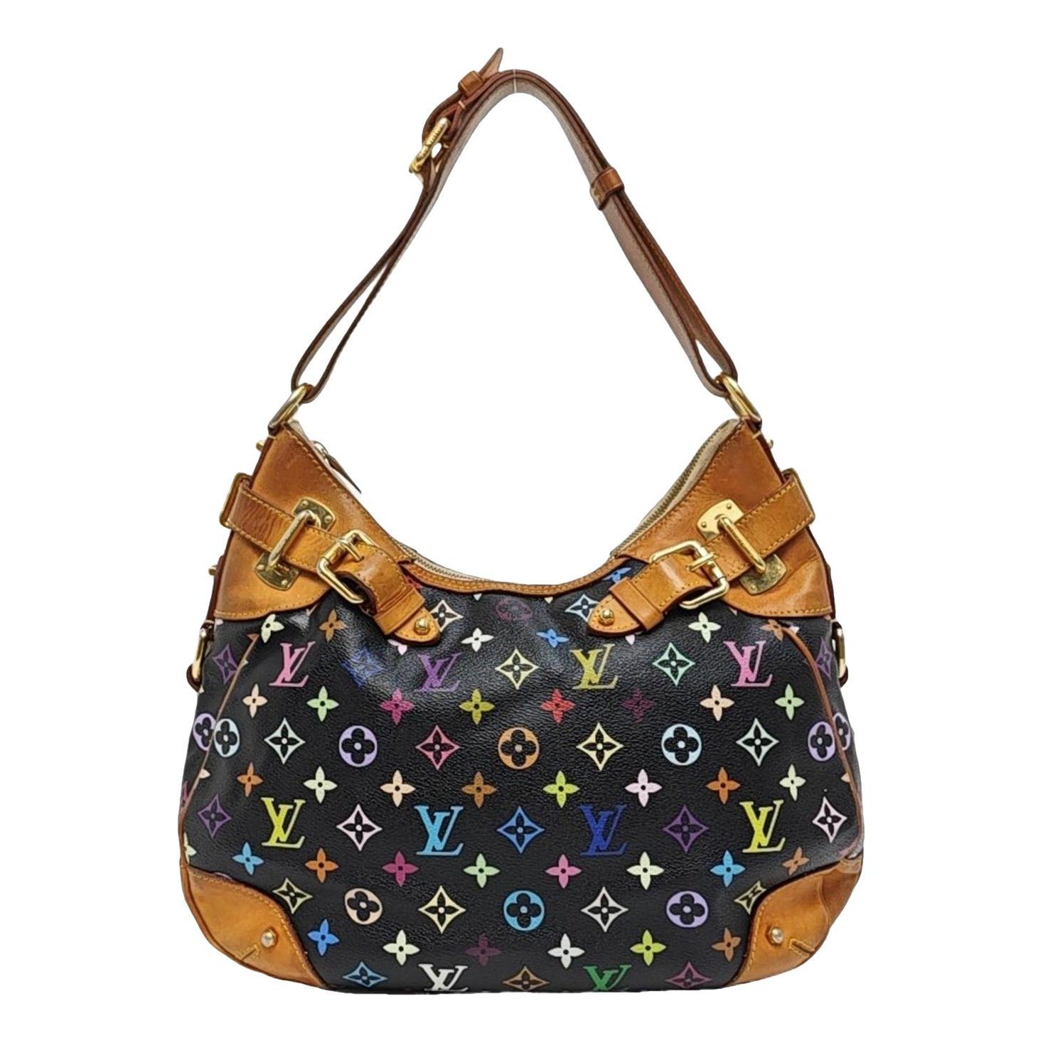 Greta leather handbag