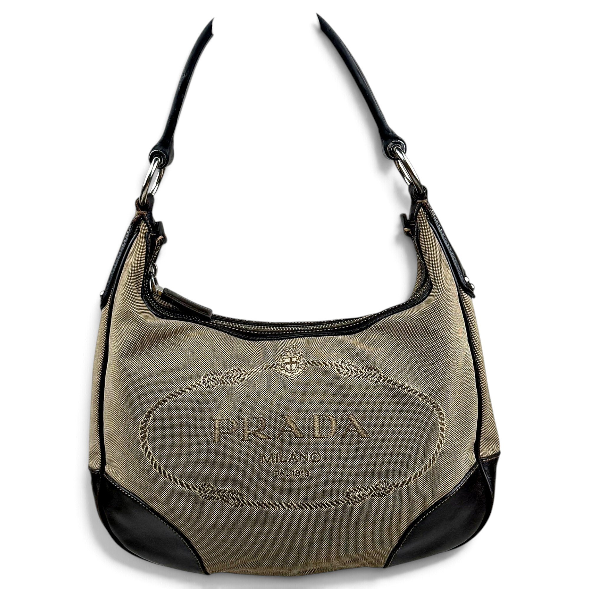 Arqué cloth handbag