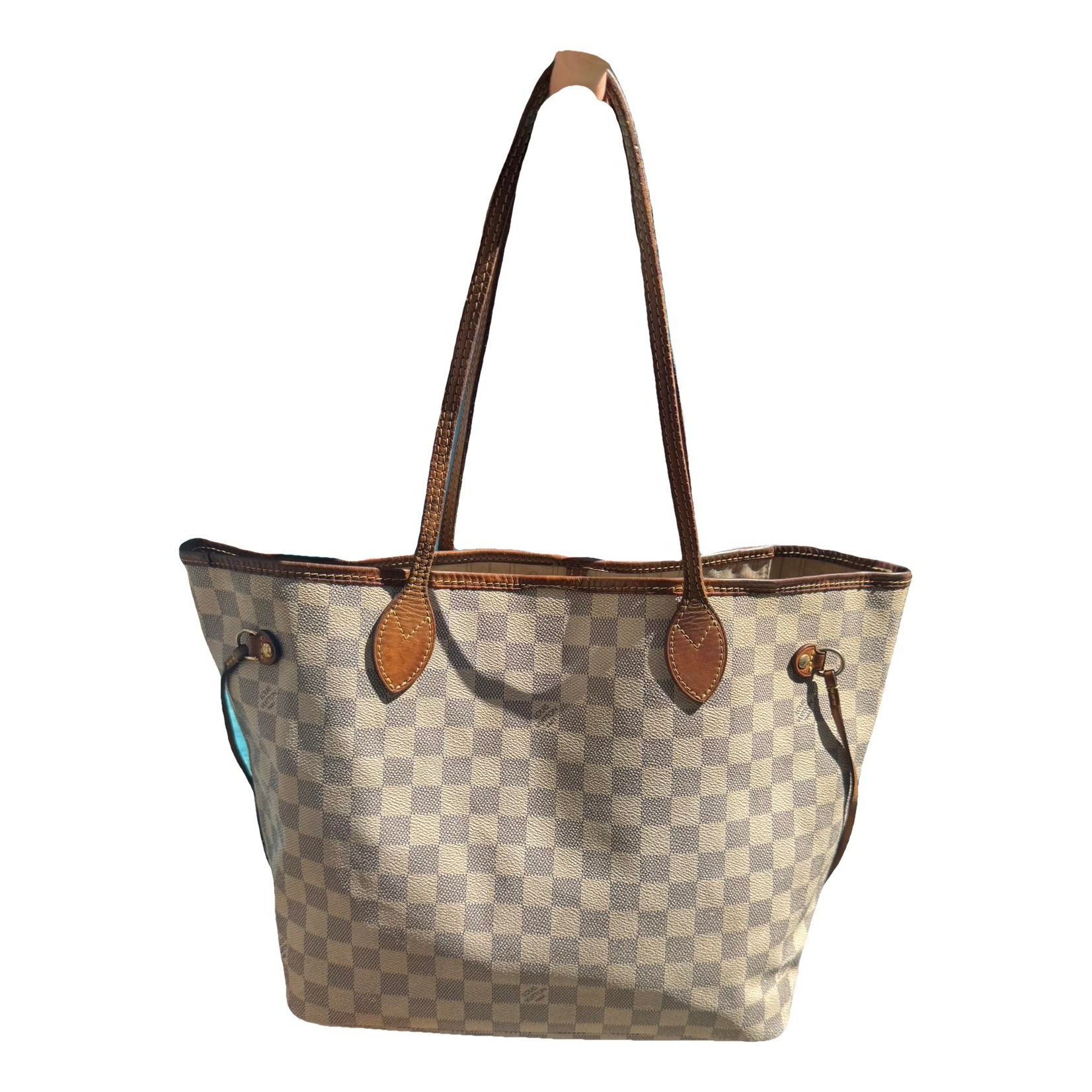 Neverfull leather tote