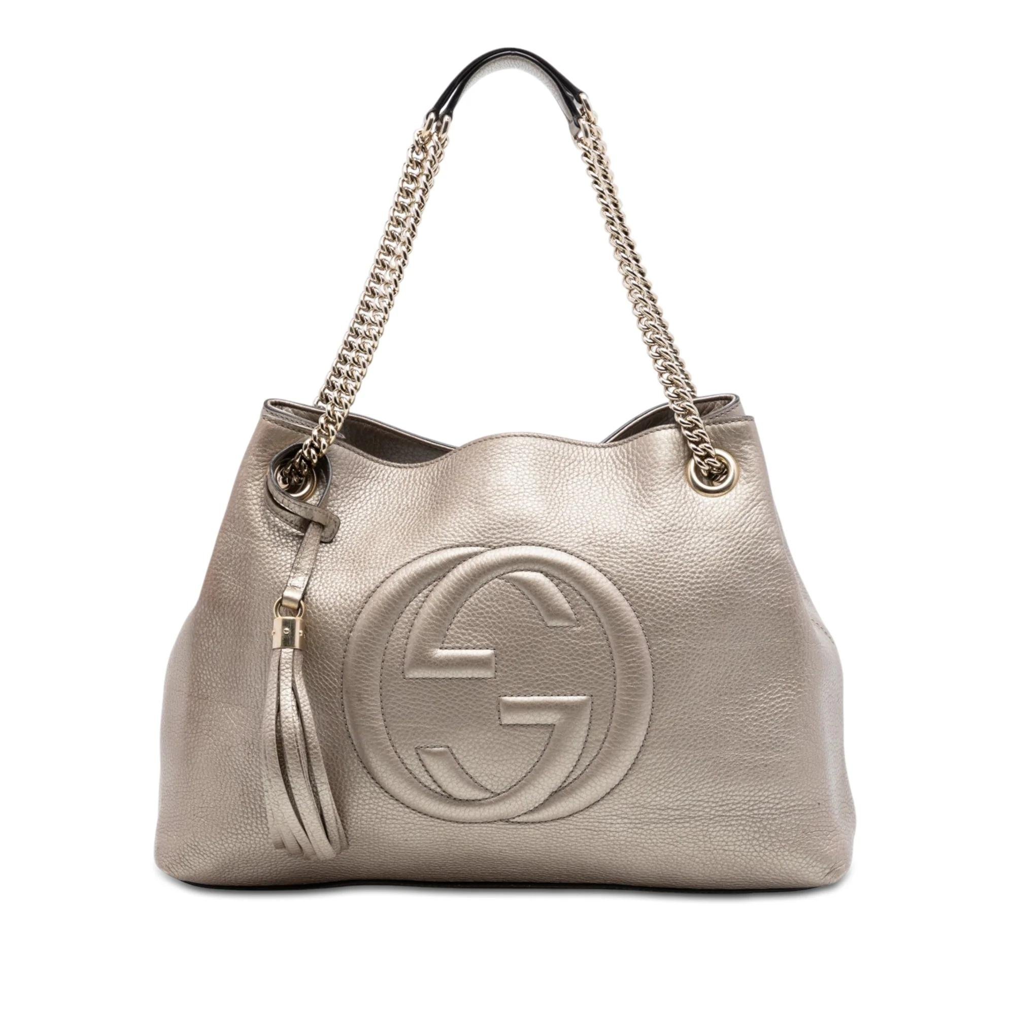 Soho Chain pony-style calfskin handbag