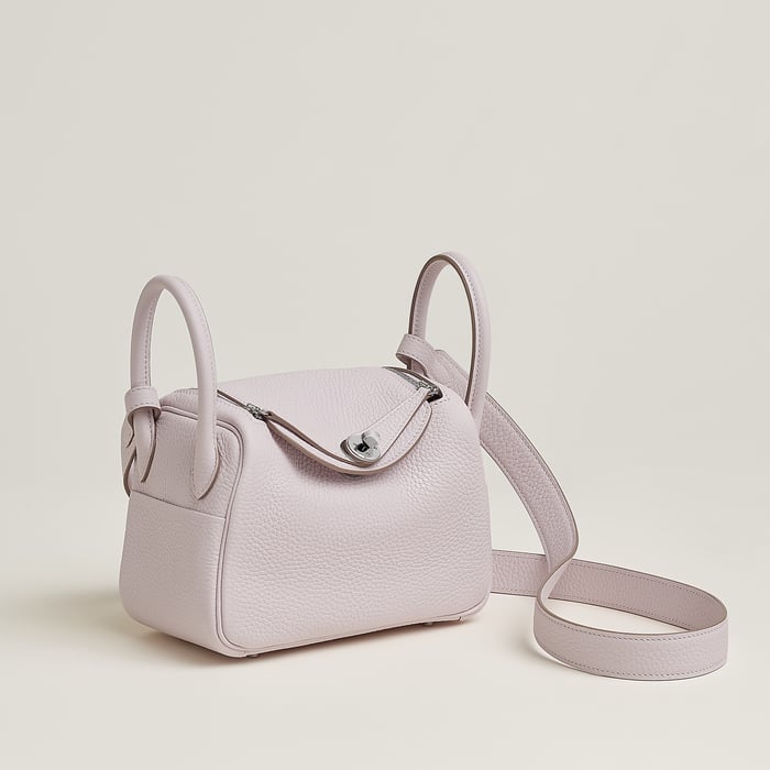 Mauve Pâle Lindy Mini Bag