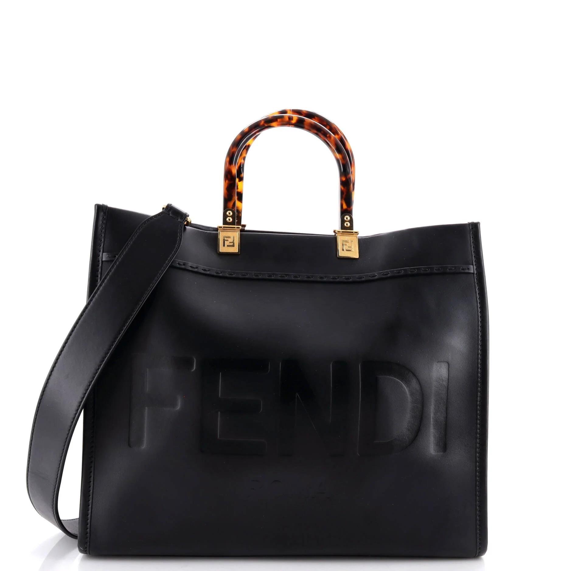 Sunshine leather tote
