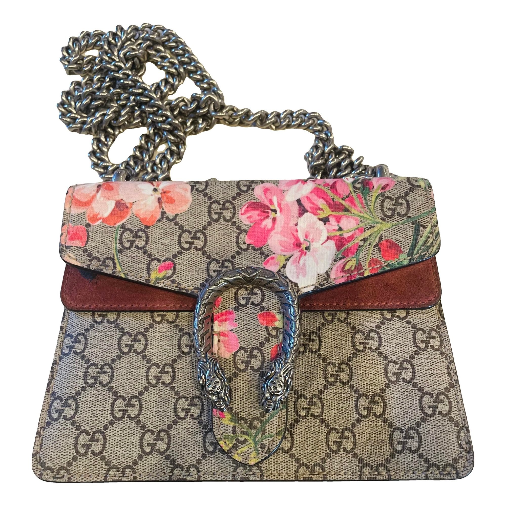 Dionysus Chain Wallet leather handbag