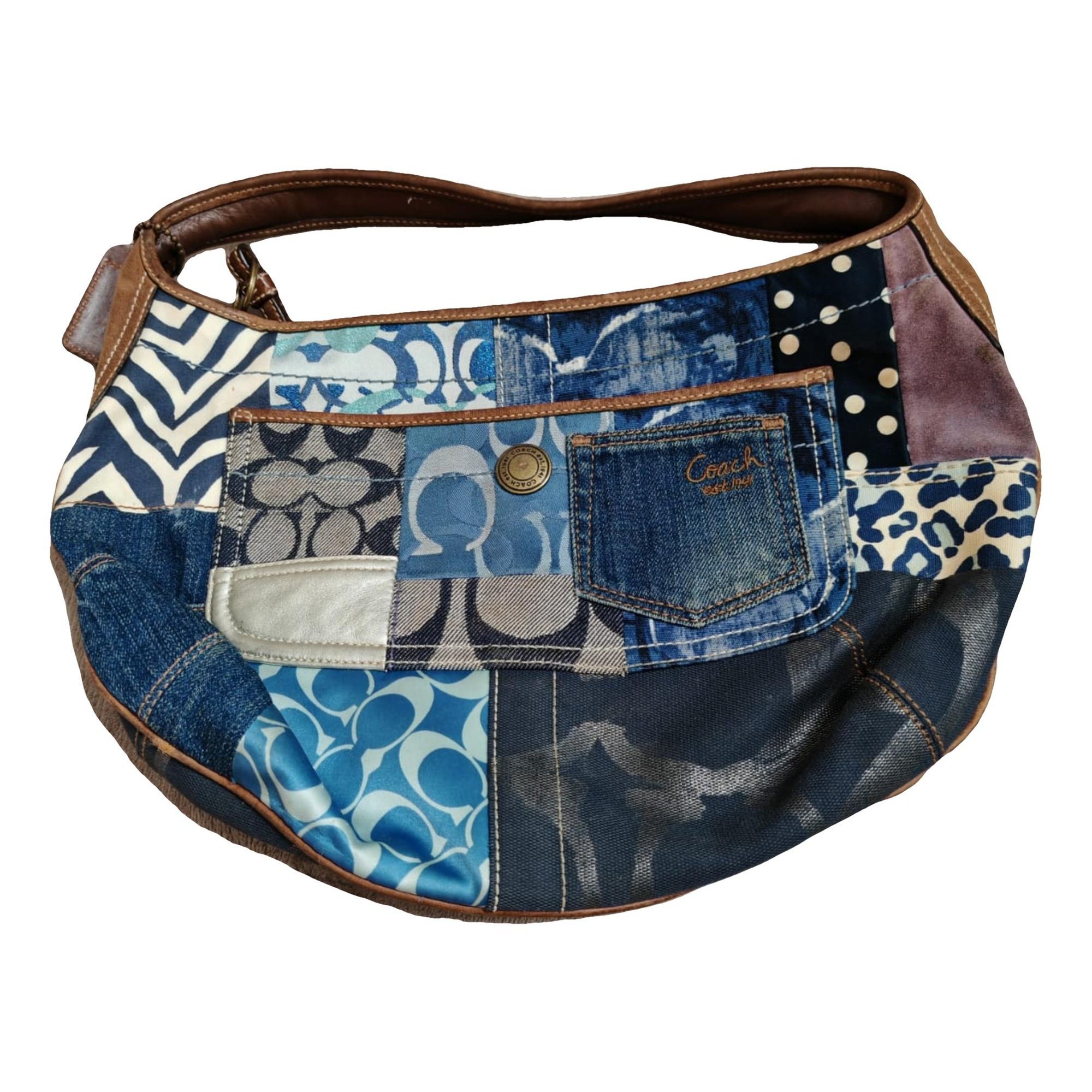 Signature Sufflette cloth handbag