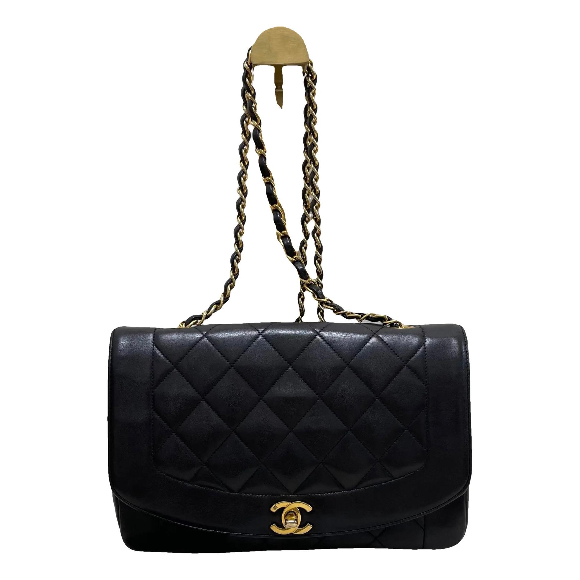 Diana leather crossbody bag