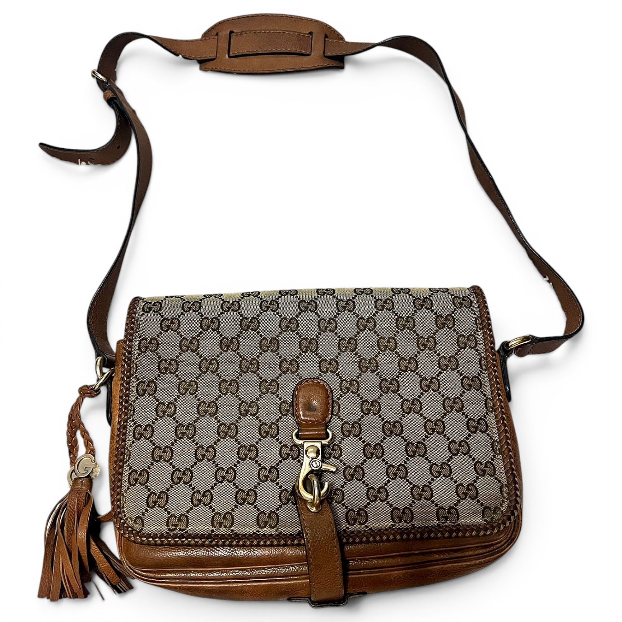 Marrakech leather crossbody bag