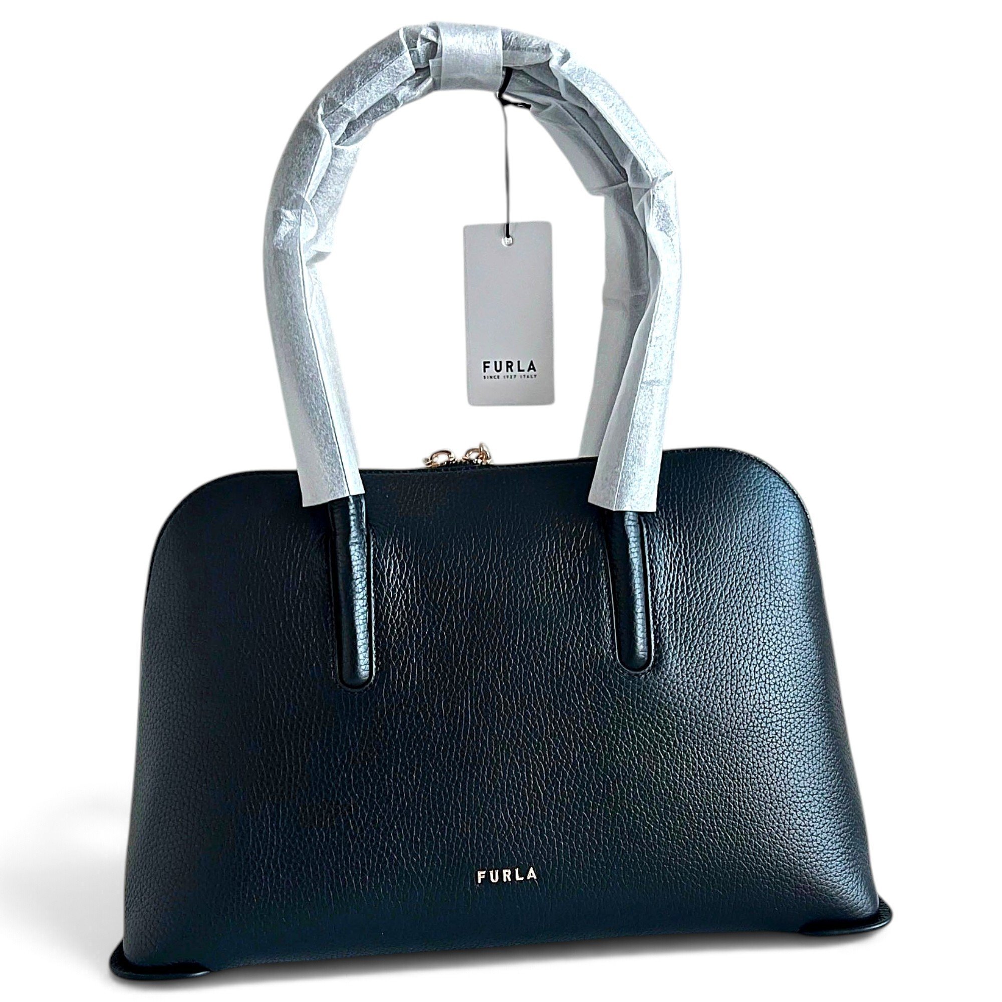 Leather handbag