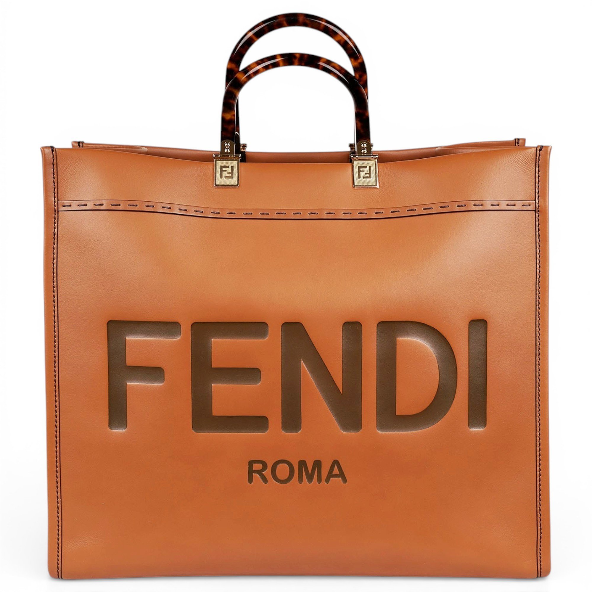 Sunshine leather tote