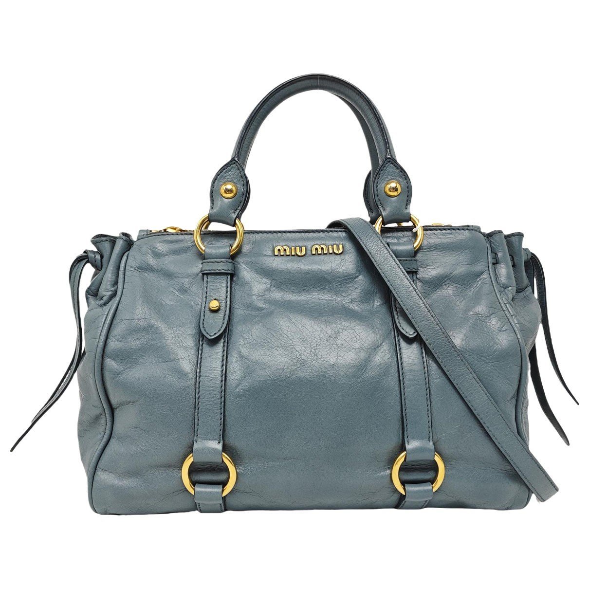 Vitello leather handbag