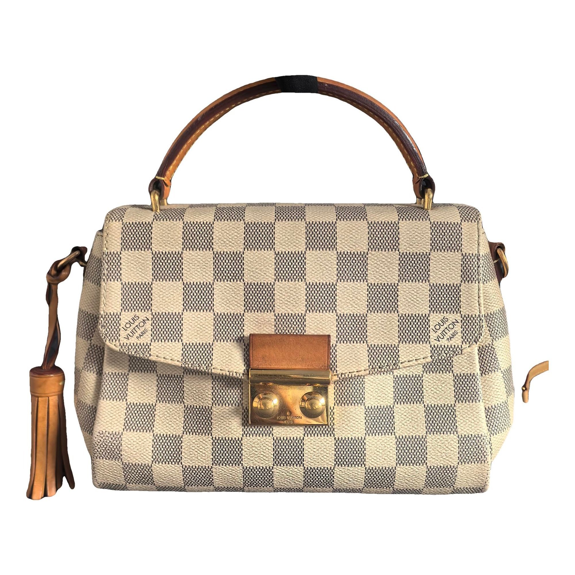 Croisette leather handbag