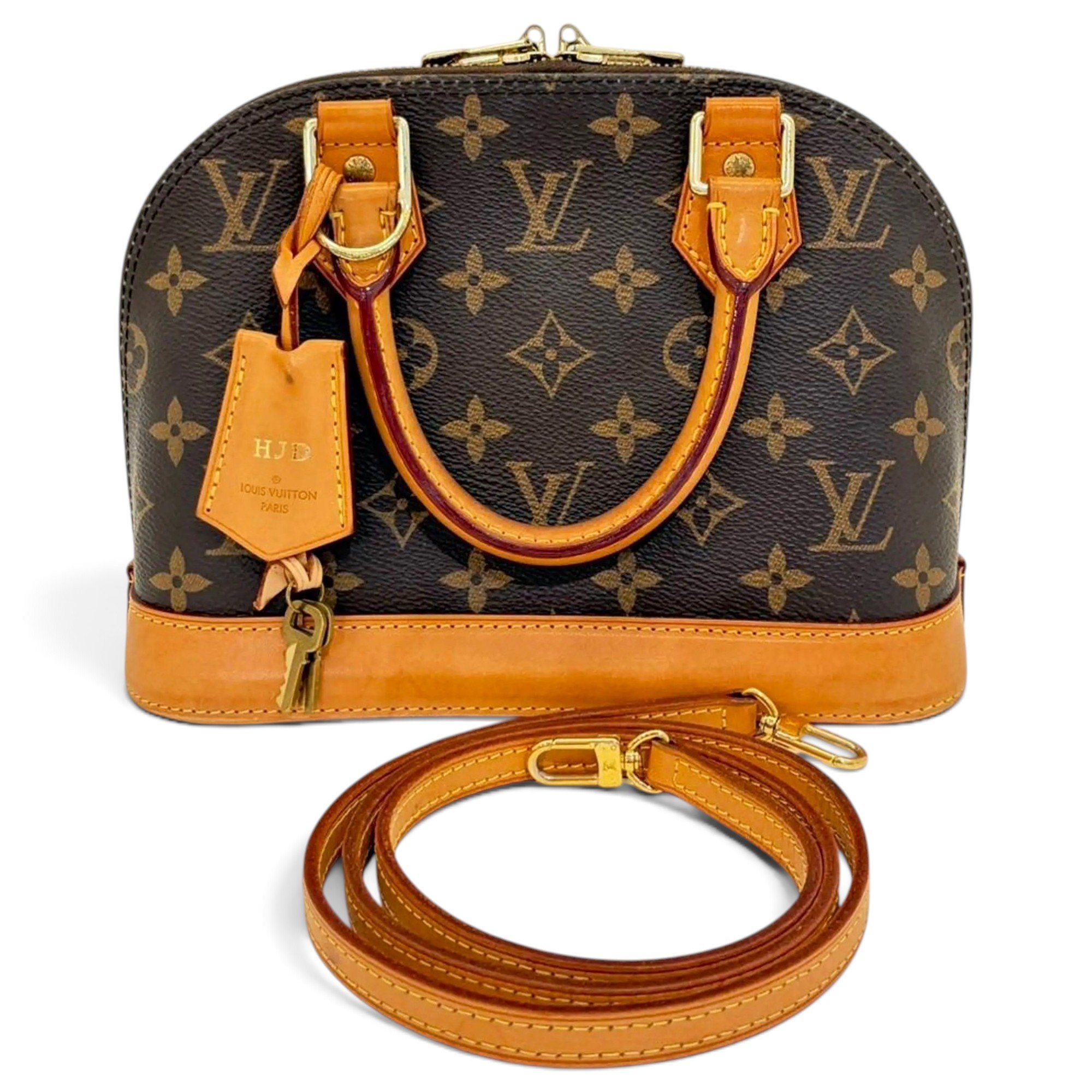 Alma vinyl crossbody bag