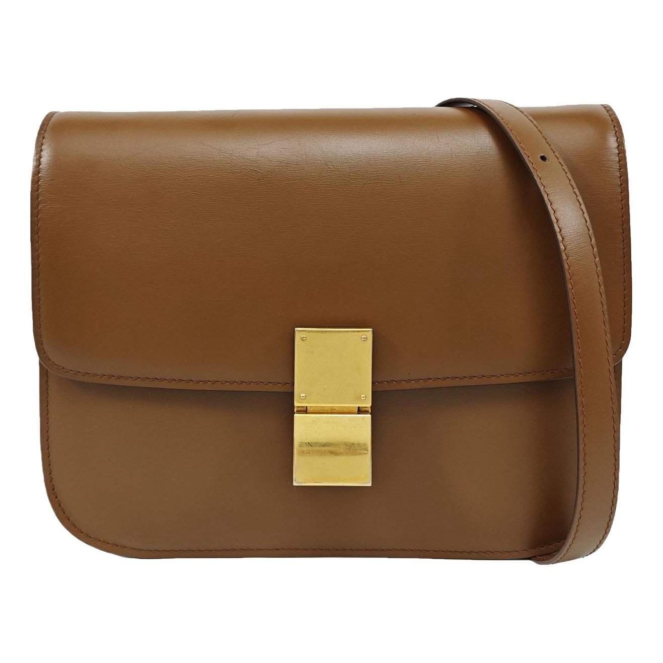 Classic leather handbag