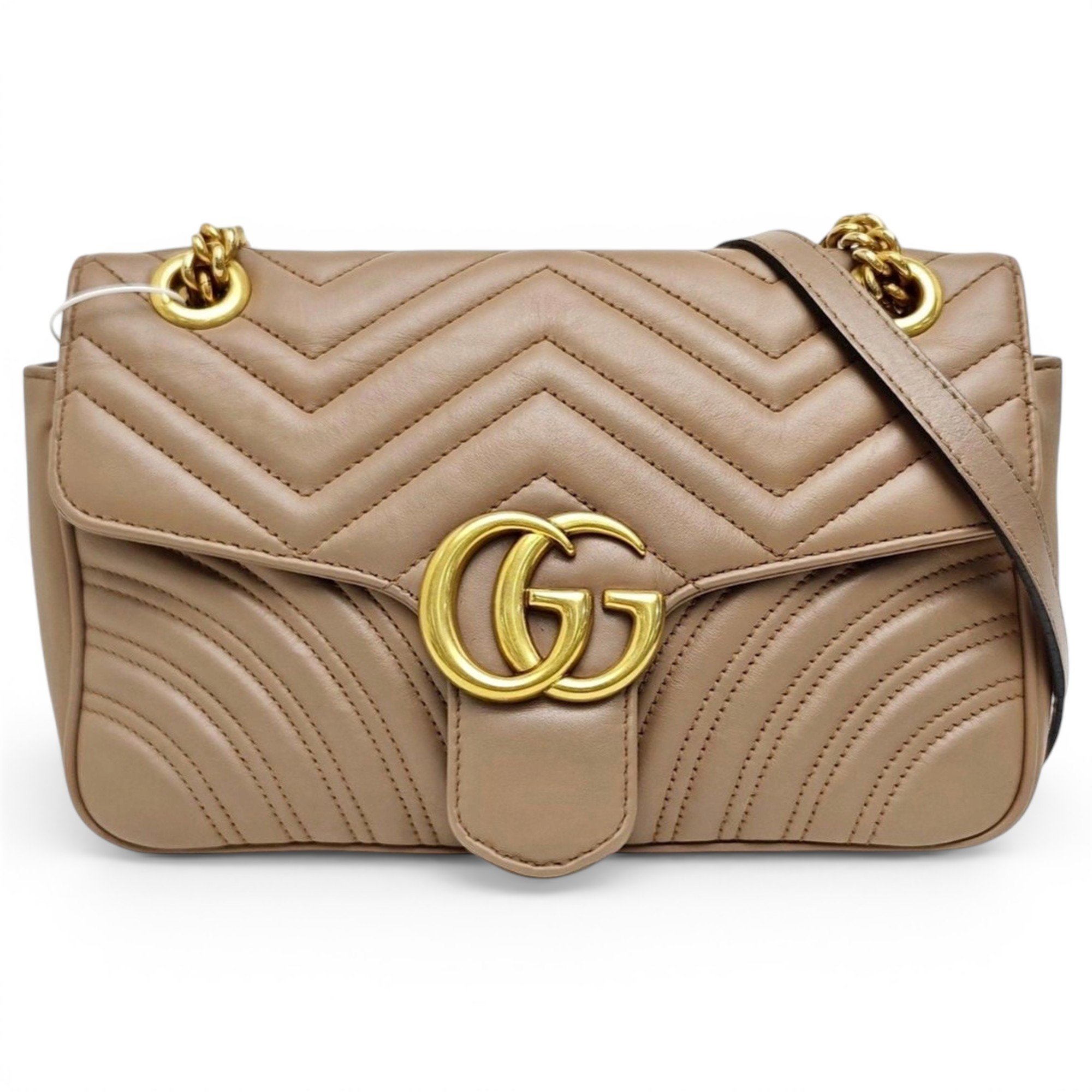 GG Marmont Flap leather handbag