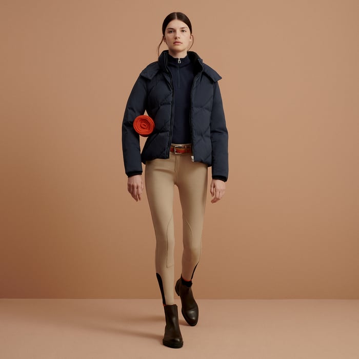 Navy Toundra Puffer Coat