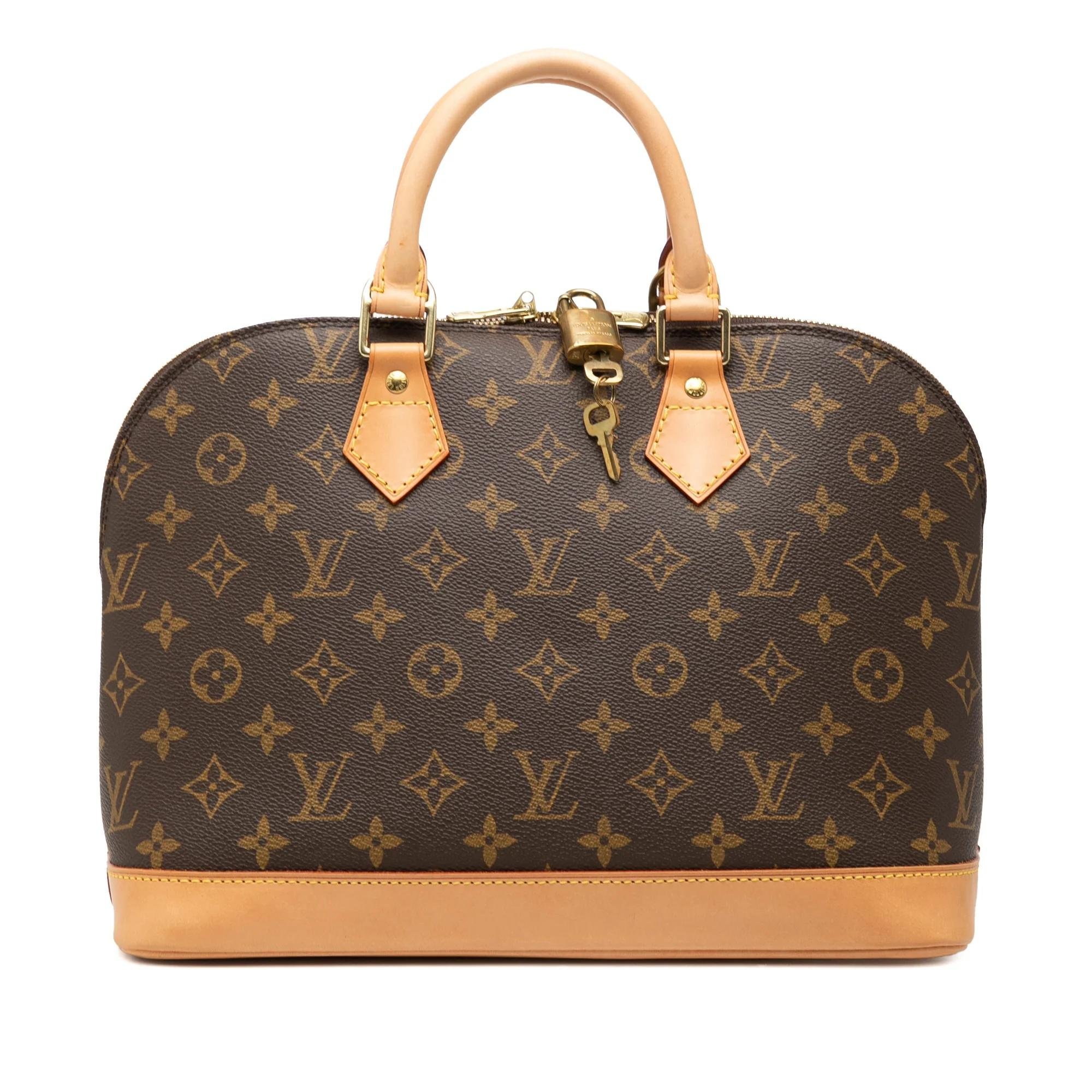 Alma leather handbag